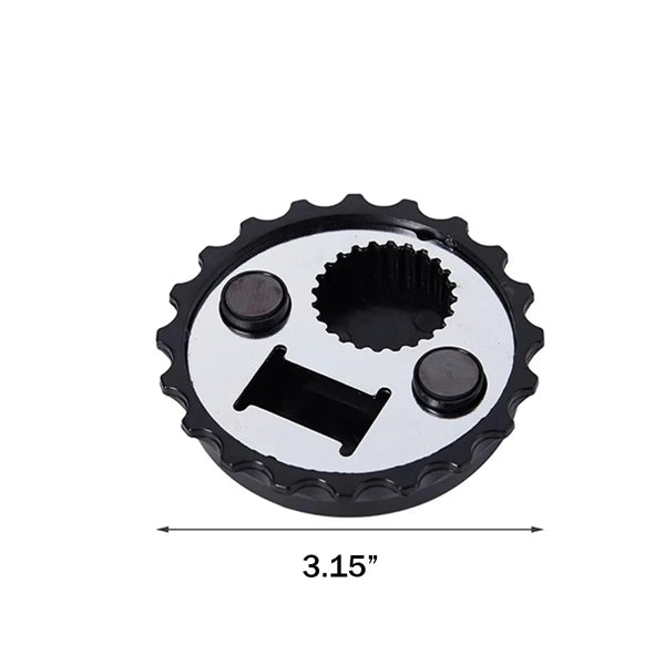 Bottle Cap Shape Magnetic Opener