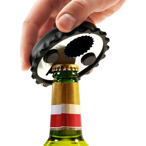 Bottle Cap Shape Magnetic Opener