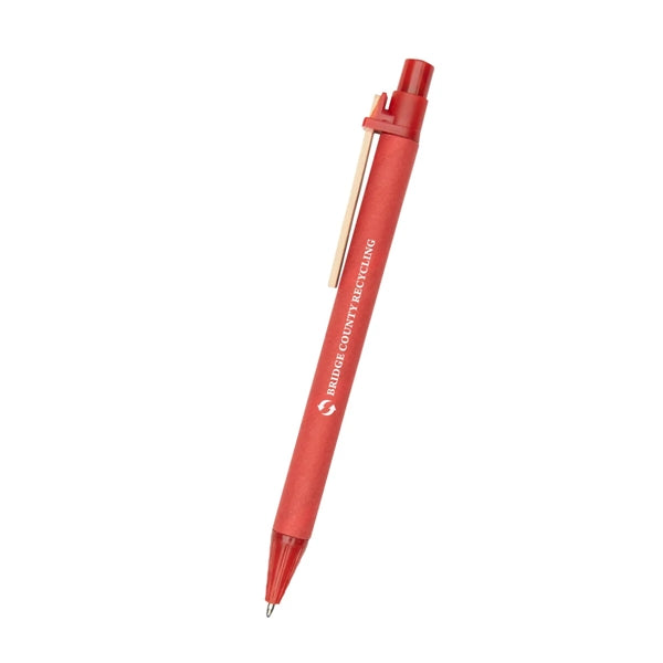 Eco-Inspired Pen With Color Barrel