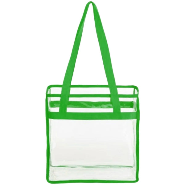 Clear Tote Bag Stadium Compliant (12" X 12" X 6")