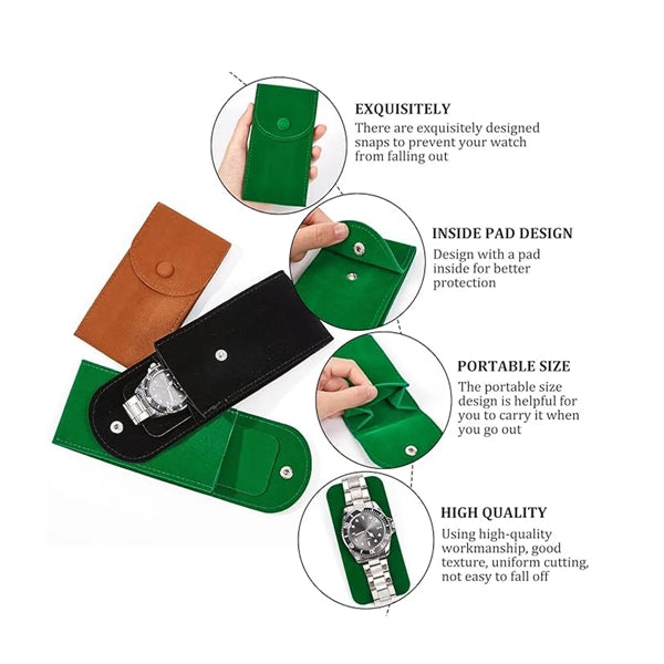 Velvet Watch Pouch