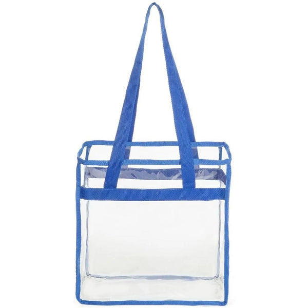 Clear Tote Bag Stadium Compliant (12" X 12" X 6")