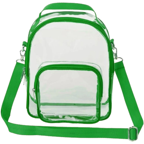 Clear PVC Crossbody Stadium Shoulder Sports Pack Tote Bag