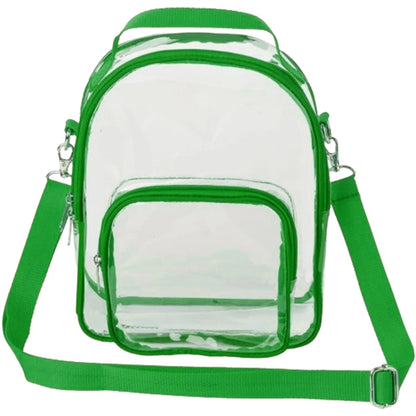 Clear PVC Crossbody Stadium Shoulder Sports Pack Tote Bag