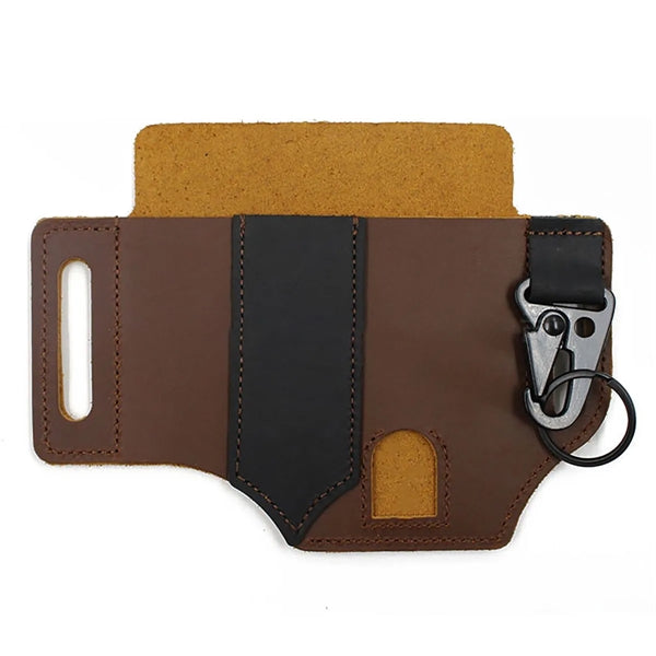 Leather Sheath Edc Pocket Organizer