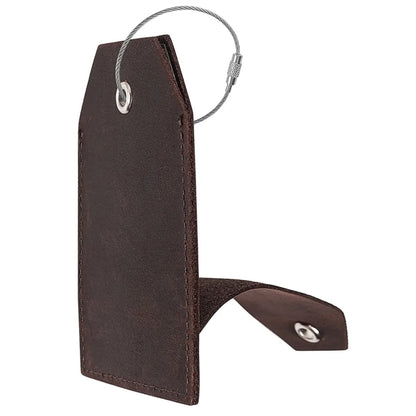 Leather Luggage Tag