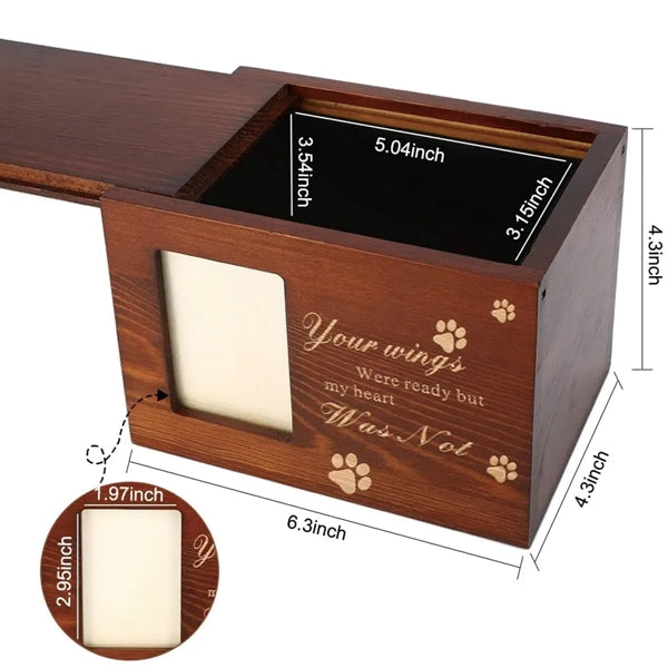 Wooden Pet Urn