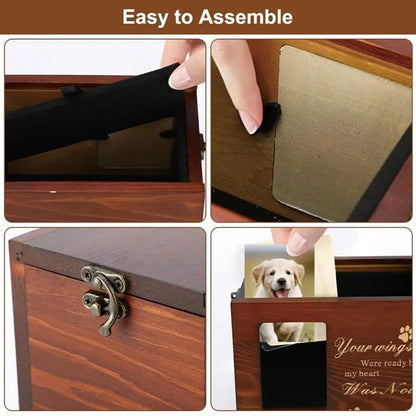 Wooden Pet Urn