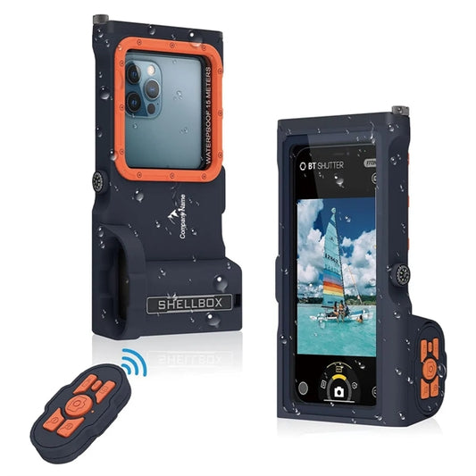 Bluetooth Remote Control Diving Phone Protective Case