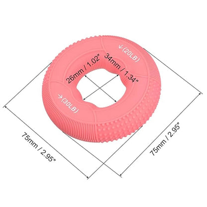 Silicone Hand Finger Grip Strengtheners Forearms Exercise