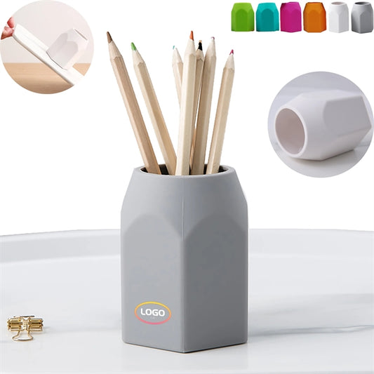 Silicone Pen And Pencil Holder Desktop Organizer