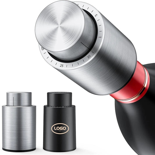Wine Preserver With Time Scale Record Bottle Stoppers