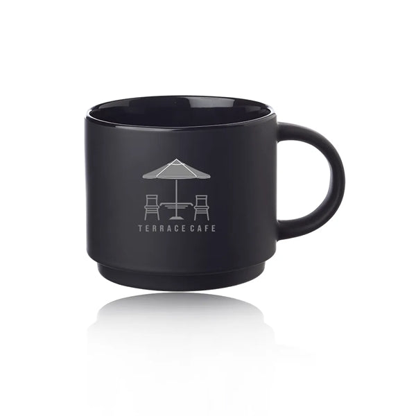 14 oz. Stackable Ceramic Mug