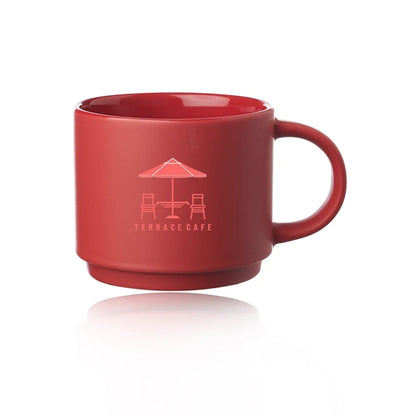 14 oz. Stackable Ceramic Mug