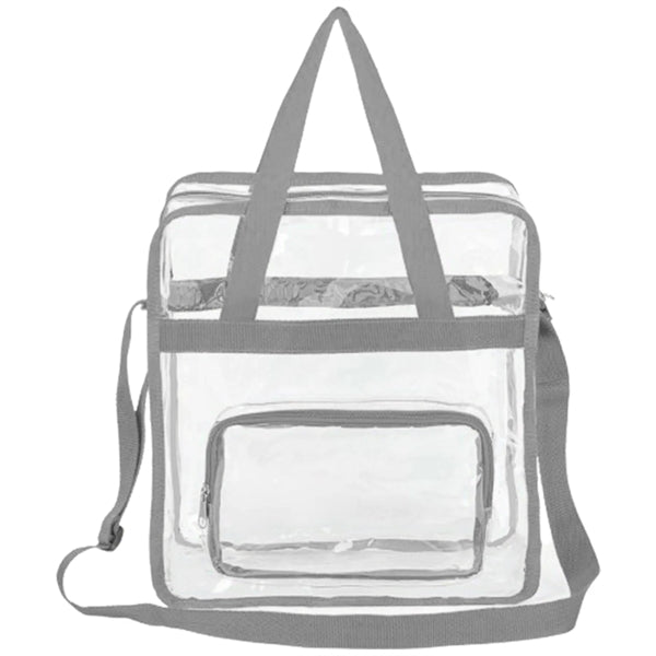 Stadium Approved Transparent Tote Bag (11" X 12" X 6")