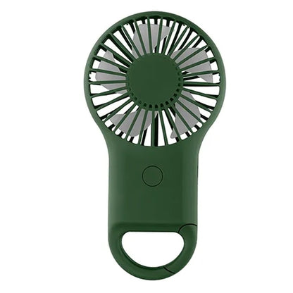 Handheld Fan With Carabiner