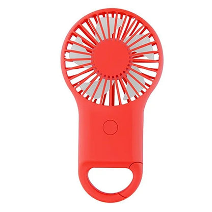 Handheld Fan With Carabiner