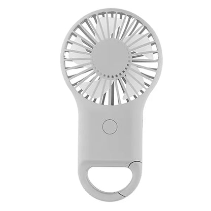 Handheld Fan With Carabiner