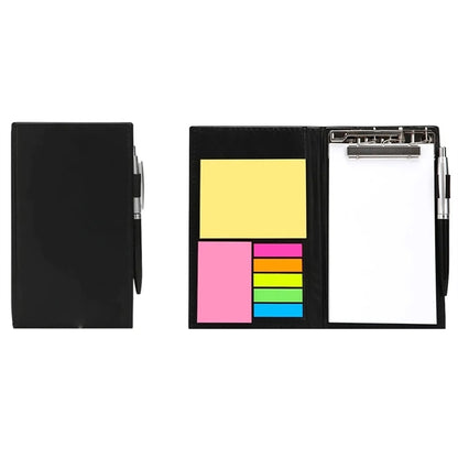 Notebooks and Colored Page Markers Bundle Set