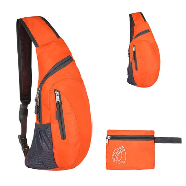 Foldable Sling Bags Shoulder Chest Backpack