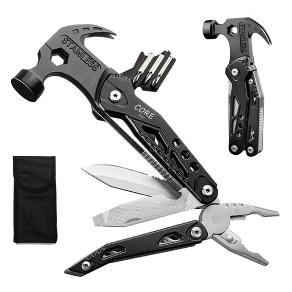 14 in 1 All One Multitool Hammer Folding Survival Tool