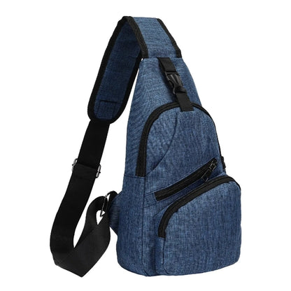 POLYESTER SLING BAG BACKPACK ( 6.5" x 12.5" x 2.5" )
