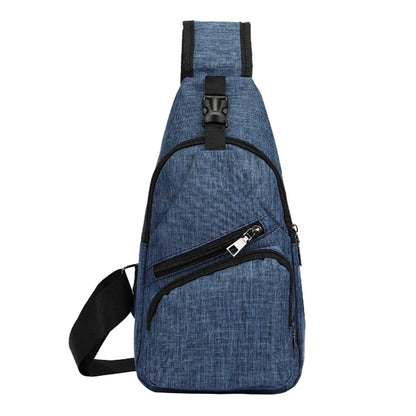 POLYESTER SLING BAG BACKPACK ( 6.5" x 12.5" x 2.5" )