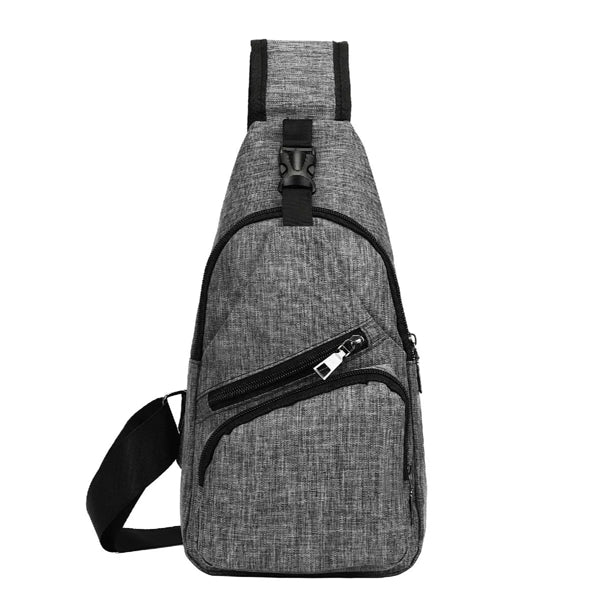 POLYESTER SLING BAG BACKPACK ( 6.5" x 12.5" x 2.5" )