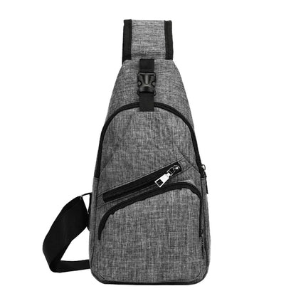 POLYESTER SLING BAG BACKPACK ( 6.5" x 12.5" x 2.5" )