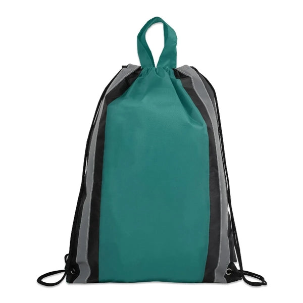 REFLECTIVE SAFETY DRAWSTRING BACKPACK