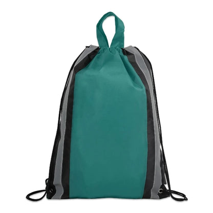 REFLECTIVE SAFETY DRAWSTRING BACKPACK
