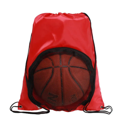 SEE THROUGH DRAWSTRING BAG FOR SPORT BALLS