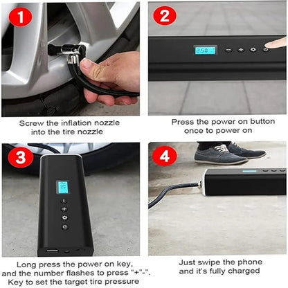 Tire Inflator Portable Air Compressor