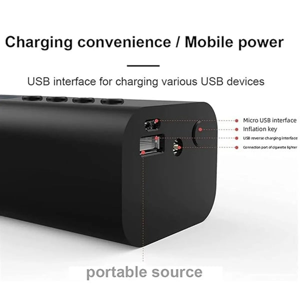 Tire Inflator Portable Air Compressor