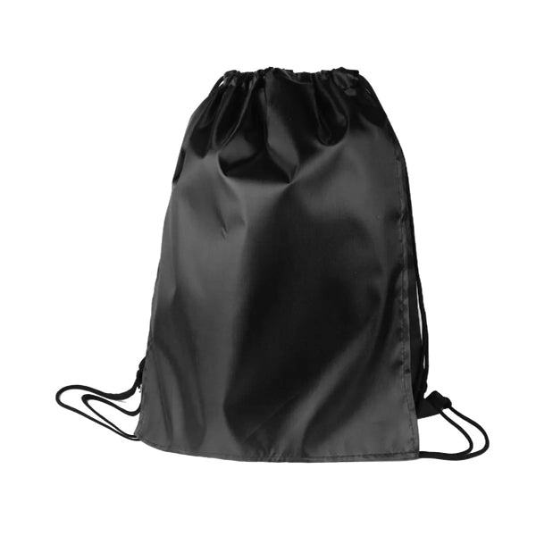 DRAWSTRING SPORTPACK BAG WITH OVERLAPPING CAPE