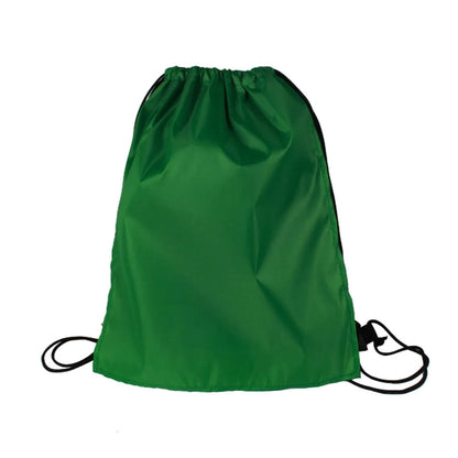 DRAWSTRING SPORTPACK BAG WITH OVERLAPPING CAPE