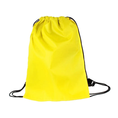 DRAWSTRING SPORTPACK BAG WITH OVERLAPPING CAPE