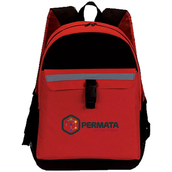 Premium 600D Vital Trek Backpack 12" x 17" x 5"