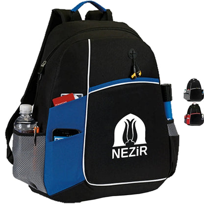 Premium Urban Edge Backpack w/ Earphone Outlet 14" x 18" x 5