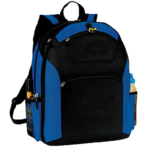 Multi-Compartment Laptop Backpack w/ Earphone Outlet 13"x17"