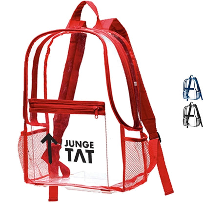Translucent Trek Clear Backpack 12" x 16" x 5"