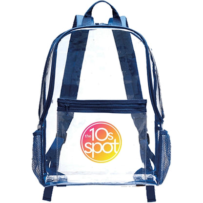 Translucent Trek Clear Backpack 12" x 16" x 5"