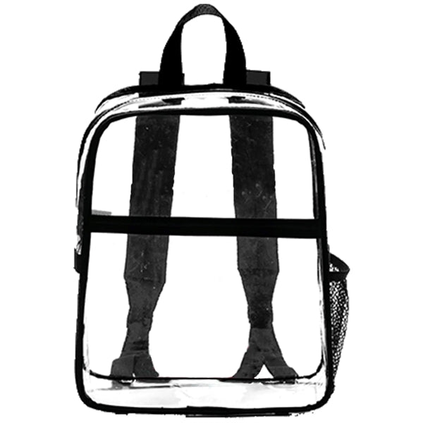 EventGuard Clear Stadium Backpack 10" x 12" x 4"