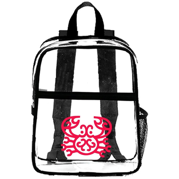 EventGuard Clear Stadium Backpack 10" x 12" x 4"
