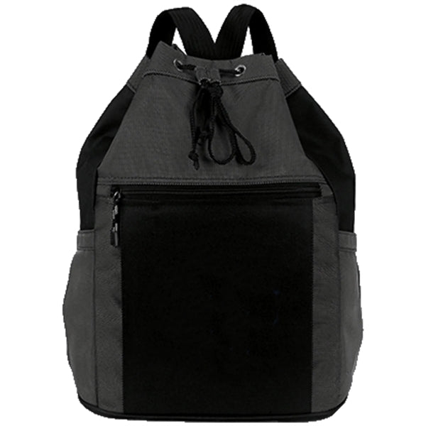 Premium 1200D Fusion Sport Drawstring Backpack 14"x18"x7"