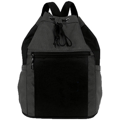 Premium 1200D Fusion Sport Drawstring Backpack 14"x18"x7"