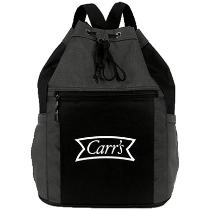 Premium 1200D Fusion Sport Drawstring Backpack 14"x18"x7"