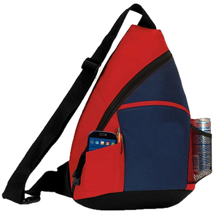 Premium Urban Explorer Sling Crossbody Backpack 13" x 18.25"