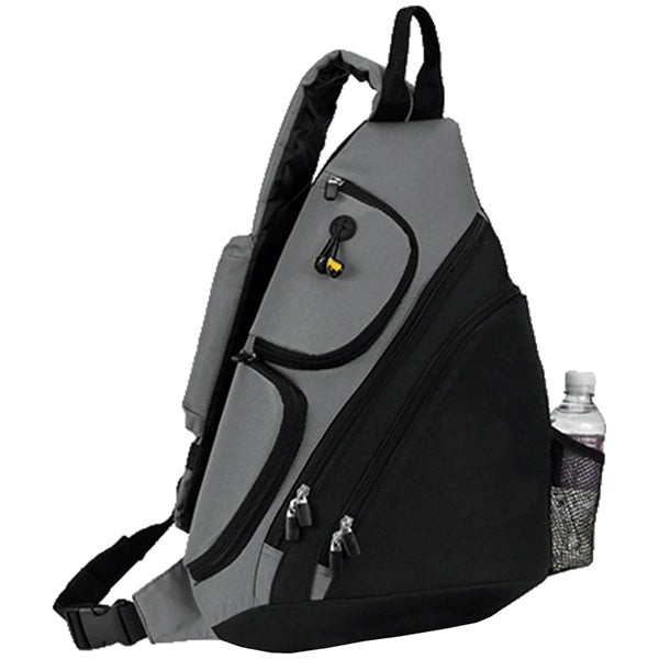 Premium Sporty Sling Crossbody Backpack w/ Earphone Outlet