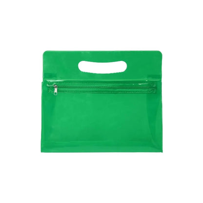 TRANSLUCENT ( SEMI-TRANSPARENT ) VINYL VANITY BAG